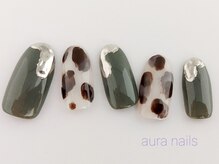 アウラネイルズ(aura nails)/☆ハンドデザインコース　¥8800