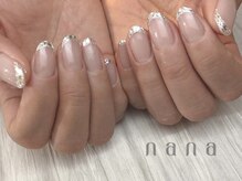 ナナ 白金高輪(nana)/ガラスフレンチネイル