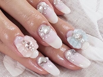 エムアイネイル(MI nail)/ジェルアートつけ放題¥8000