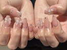 ピンクリボンネイル　担当:高橋