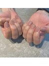 肌馴染みくすみピンクネイル