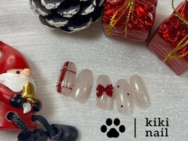 クリスマスネイル／フレンチ
