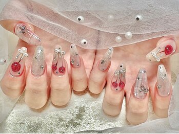 ミラクルネイル(Miracle Nail)の写真/自爪が伸びるのを待たずに爪の長さを足せて、自由なネイルデザインを楽しめる★