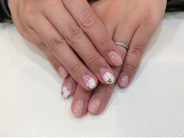 春のお花ネイル