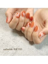 リッシュ(RICHE)/個性派！ニュアンスアートネイル