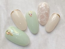 ネイルサロン イズ 目黒店(NAIL SALON iS)/Ｅコース☆初回オフ込10980円☆