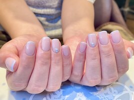 7月　スキニーフレンチネイル