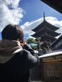 リードエピア(LEADepiA) 息子と二人で京都旅行へ♪五重の塔を撮る息子を撮るわたし★