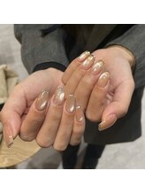 ミントリーフ バイ リート(Mint leaf by Reat)/マグネット×ストーンフレンチ