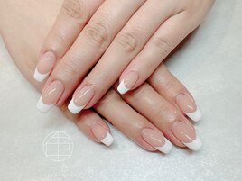 【シンプル】フレンチネイル♪