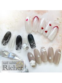 ジェル　選べるワンホンアート