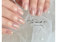 トラストネイル 佐野店(TRUST Nail)/キラキララメワンカラー