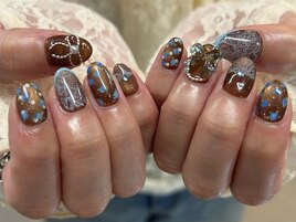 チョコミントネイル【sara】