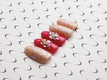 アデリー(ADELIAE)/【単色カラー】＋ストーンアート