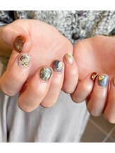 ネイルズ ララ(nails Lala)/秋のニュアンス。