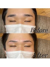 エクロム(eclomme)/アイブロウWAXスタイリング