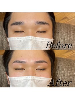 エクロム(eclomme)/アイブロウWAXスタイリング