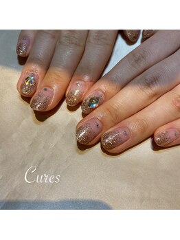 キュアーズ ネイル(CURES NAIL)/ラメグラネイル☆