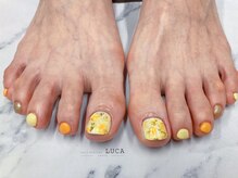 ネイルアトリエルカ(nail atelier LUCA)/M-341 夏色シェラックネイル