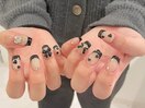 フレンチネイル ハートネイル