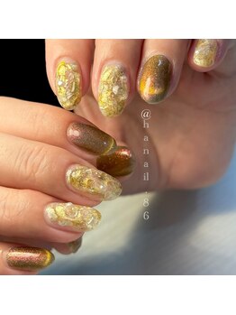 Mネイル 伏見店/haruka nail × 個性派ネイル