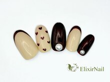 エリクサーネイル 池袋(Elixir Nail)/定額a シンプル/クーポン使用
