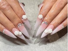 ネイルアイラッシュサロン ジョアアンジェ 難波店(joie ange)/ベイビーブーマー　バラネイル