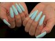 ジャストネイル ラヴィ店(JustNail)の写真/【持ち込みデザインOK】長さだしで指先を細長く美しく★トレンドネイルも映える