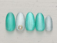 ネイルミックス 水戸店(Nail Mix)/マグ×クリアカラー　4990円
