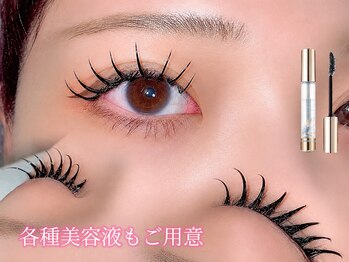 ユノーノ アイラッシュ 静岡店(Junono Eyelash)の写真/アイシャンプー&中間トリートメントでダメージ最小限×持続力UP！パーマもエクステも平均来店1.5か月サロン