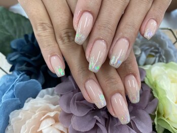 ディーネイル 天王寺(D-nail)/【田坂】ミラーグラデーション