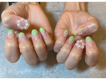 ネイルサロンファストネイルプラス 新宿店(FAST NAIL PLUS)/【夏ネイル2021】にこちゃん