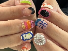 個性派ネイル