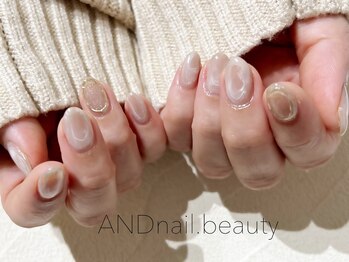 アンドネイル ビューティー(AND nail,beauty)/冬ネイル/ニュアンス/藤沢