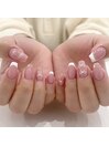 【jr nailist】リボンネイル