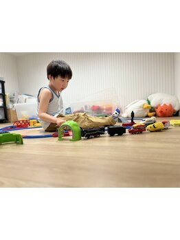 お子様同伴OKのサロン