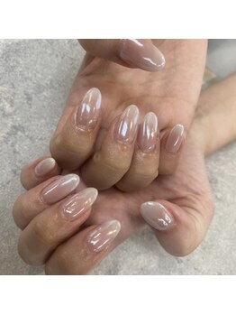 2025秋ネイル【オーロラ】