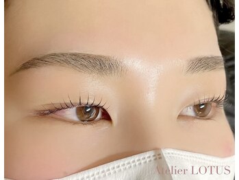 アトリエ ロータス 仙台駅前店(Atelier LOTUS)/まつ毛パーマ＋眉ワックス