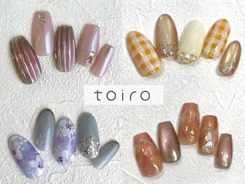 トイロ(toiro)の写真/《好きを着飾る、爪も心も*》豊富なアートはもちろん、細部にこだわる美しさが◎【全MENU初回オフ無料】