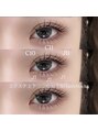 シーズラッシュ 渋谷店(She's lash) 上下エクステ★ダークモカ★目尻流すタレ目デザイン★