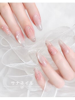 サナネイル 吉祥寺(Sana Nail)の写真/【吉祥寺駅北口2分】22時まで営業!似合う色が見つかる★《パーソナルワンカラーネイル初回オフ込¥3990》