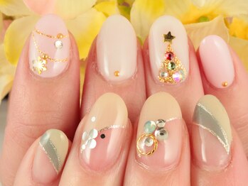 ネイルアンドアイラッシュ テラ 明石店(nail&eyelash Terra)/ケア付バイオ☆定額コース