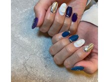 ネイルサロンファストネイルプラス 新宿店(FAST NAIL PLUS)/【夏ネイル2021】ミラー