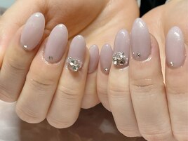 ビジューネイル☆