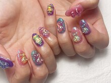 ゆちたの部屋/クマさんネイル