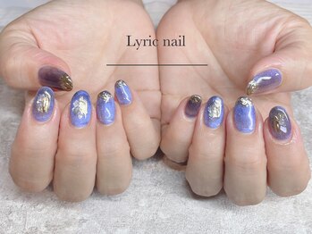 リリックネイル 本八幡店(LyricNail)/深みブルーマグネット