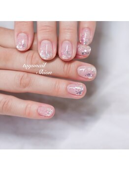 たゆ ネイル(たゆnail)/キラキラホログラムネイル
