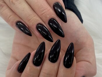 ディーネイル 池袋(D-nail)/【山崎】ブラックワンカラー