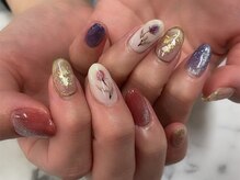 Nail Mix 宇都宮インターパーク店【ネイルミックス】【5月1日 NEW OPEN（予定）】/カスタムコース参考例￥６４９０
