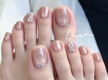 Lien nailsalon【長さだし専門店】パラジェル・フィルイン導入/フット持ち込みデザイン